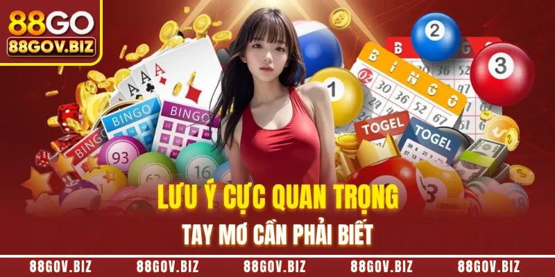 Lưu ý cực quan trọng tay mơ cần phải biết