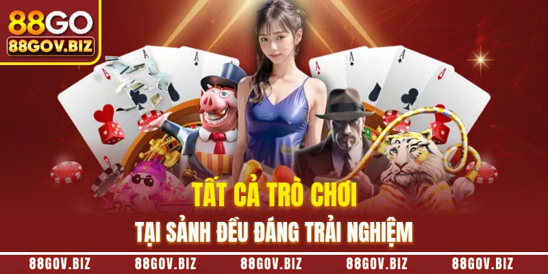 Tất cả trò chơi tại sảnh AE Sexy đều đáng trải nghiệm